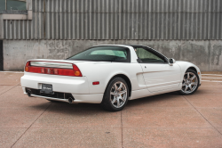 2002 Acura NSX in Grand Prix White over Black