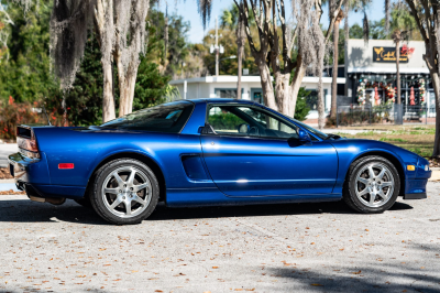 1997 Acura NSX in Monte Carlo Blue over Black