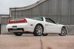 2002 Acura NSX in Grand Prix White over Black