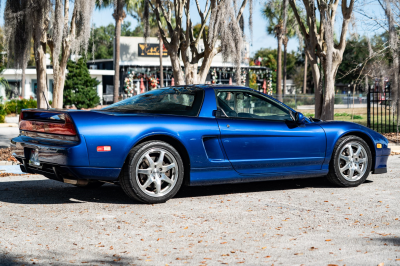 1997 Acura NSX in Monte Carlo Blue over Black