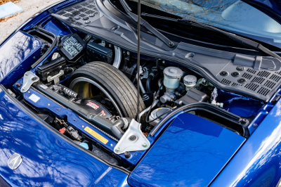 1997 Acura NSX in Monte Carlo Blue over Black
