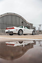 2002 Acura NSX in Grand Prix White over Black