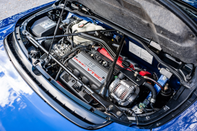 1997 Acura NSX in Monte Carlo Blue over Black