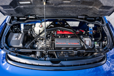 1997 Acura NSX in Monte Carlo Blue over Black