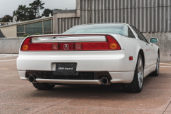 2002 Acura NSX in Grand Prix White over Black