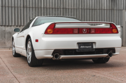 2002 Acura NSX in Grand Prix White over Black