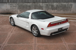 2002 Acura NSX in Grand Prix White over Black