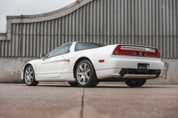 2002 Acura NSX in Grand Prix White over Black