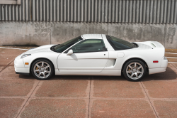 2002 Acura NSX in Grand Prix White over Black