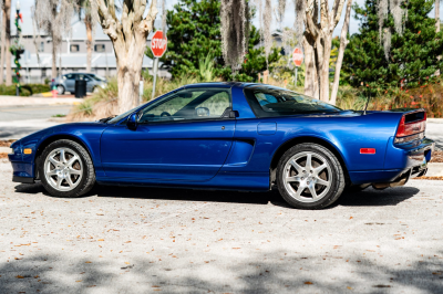 1997 Acura NSX in Monte Carlo Blue over Black