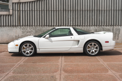 2002 Acura NSX in Grand Prix White over Black