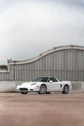 2002 Acura NSX in Grand Prix White over Black