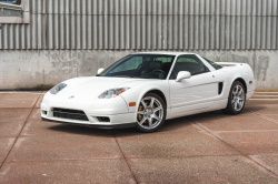 2002 Acura NSX in Grand Prix White over Black