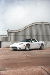 2002 Acura NSX in Grand Prix White over Black