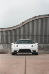 2002 Acura NSX in Grand Prix White over Black