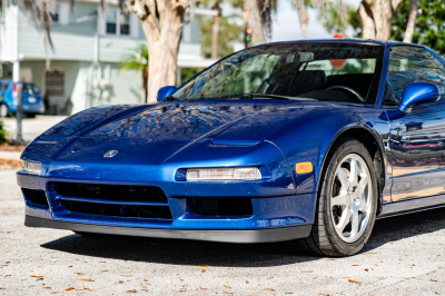 1997 Acura NSX in Monte Carlo Blue over Black
