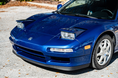 1997 Acura NSX in Monte Carlo Blue over Black