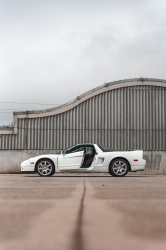 2002 Acura NSX in Grand Prix White over Black