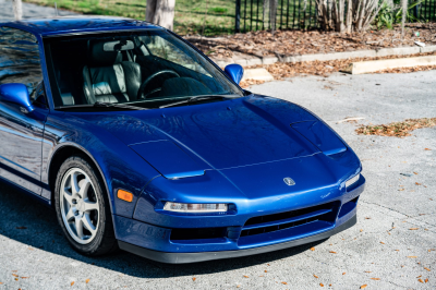 1997 Acura NSX in Monte Carlo Blue over Black
