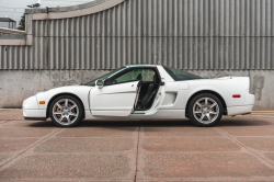 2002 Acura NSX in Grand Prix White over Black