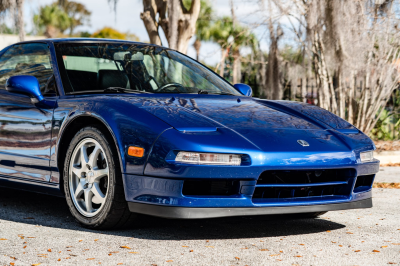 1997 Acura NSX in Monte Carlo Blue over Black
