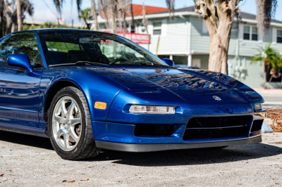 1997 Acura NSX in Monte Carlo Blue over Black