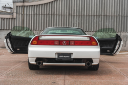 2002 Acura NSX in Grand Prix White over Black