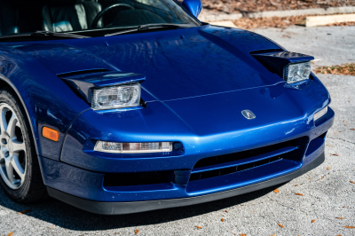 1997 Acura NSX in Monte Carlo Blue over Black