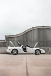 2002 Acura NSX in Grand Prix White over Black