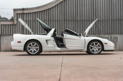 2002 Acura NSX in Grand Prix White over Black