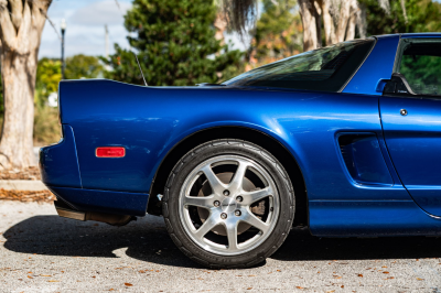 1997 Acura NSX in Monte Carlo Blue over Black