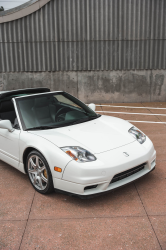 2002 Acura NSX in Grand Prix White over Black