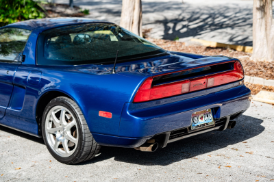 1997 Acura NSX in Monte Carlo Blue over Black