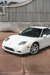 2002 Acura NSX in Grand Prix White over Black