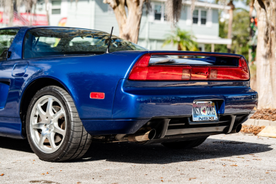 1997 Acura NSX in Monte Carlo Blue over Black