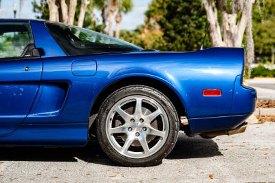 1997 Acura NSX in Monte Carlo Blue over Black