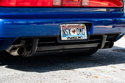 1997 Acura NSX in Monte Carlo Blue over Black