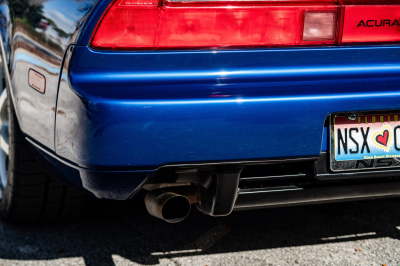 1997 Acura NSX in Monte Carlo Blue over Black