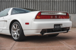 2002 Acura NSX in Grand Prix White over Black