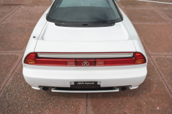 2002 Acura NSX in Grand Prix White over Black