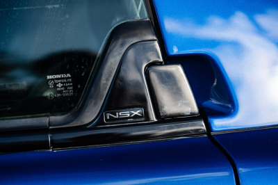 1997 Acura NSX in Monte Carlo Blue over Black
