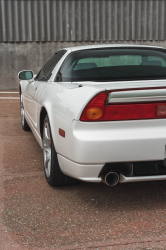 2002 Acura NSX in Grand Prix White over Black