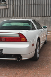 2002 Acura NSX in Grand Prix White over Black