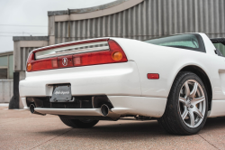 2002 Acura NSX in Grand Prix White over Black