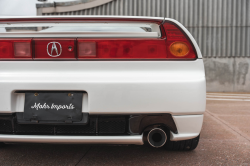 2002 Acura NSX in Grand Prix White over Black