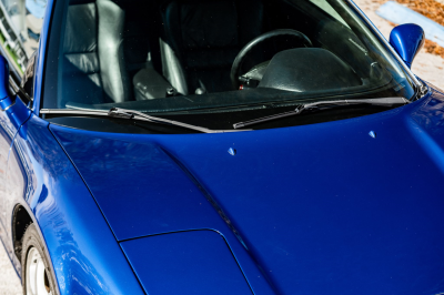 1997 Acura NSX in Monte Carlo Blue over Black