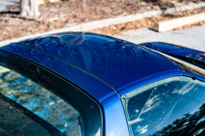 1997 Acura NSX in Monte Carlo Blue over Black