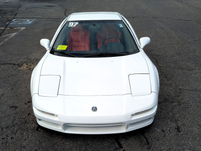 1997 Acura NSX in Grand Prix White over Black