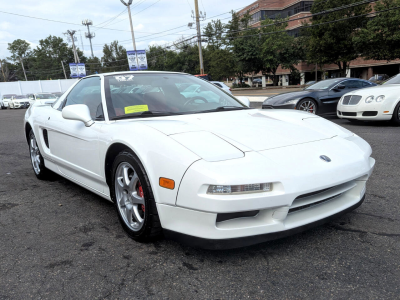 1997 Acura NSX in Grand Prix White over Black