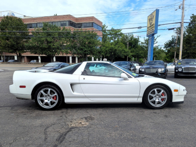 1997 Acura NSX in Grand Prix White over Black